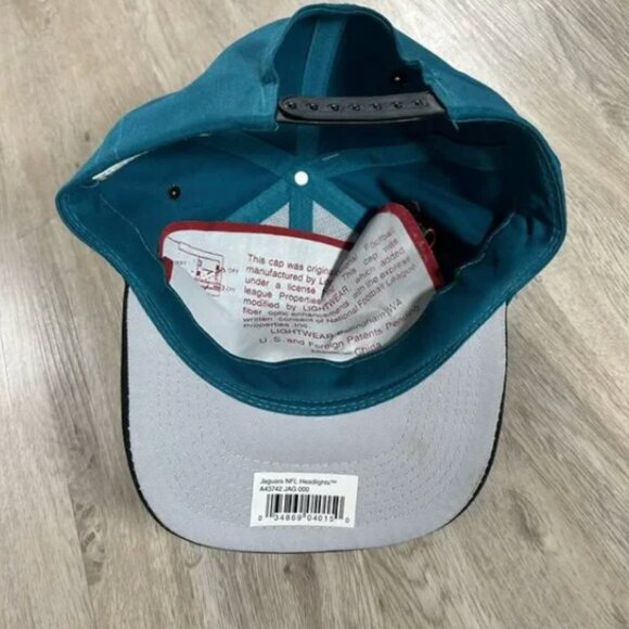 Vintage Jacksonville Jaguars Light Up Hat NEW Snapback NFL Logo 7 Green Cap NWT - Picture 4 of 5